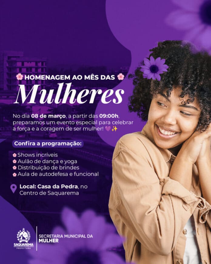 Prefeitura promoverá evento em homenagem ao Dia Internacional da Mulher